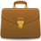 Confidential suitcase icon