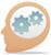 Knowledge in head icon